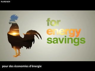 pour des économies d'énergie