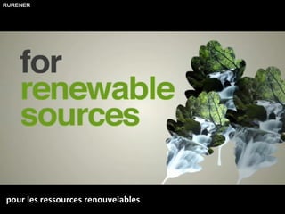 pour les ressources renouvelables