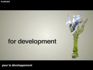 pour le développement