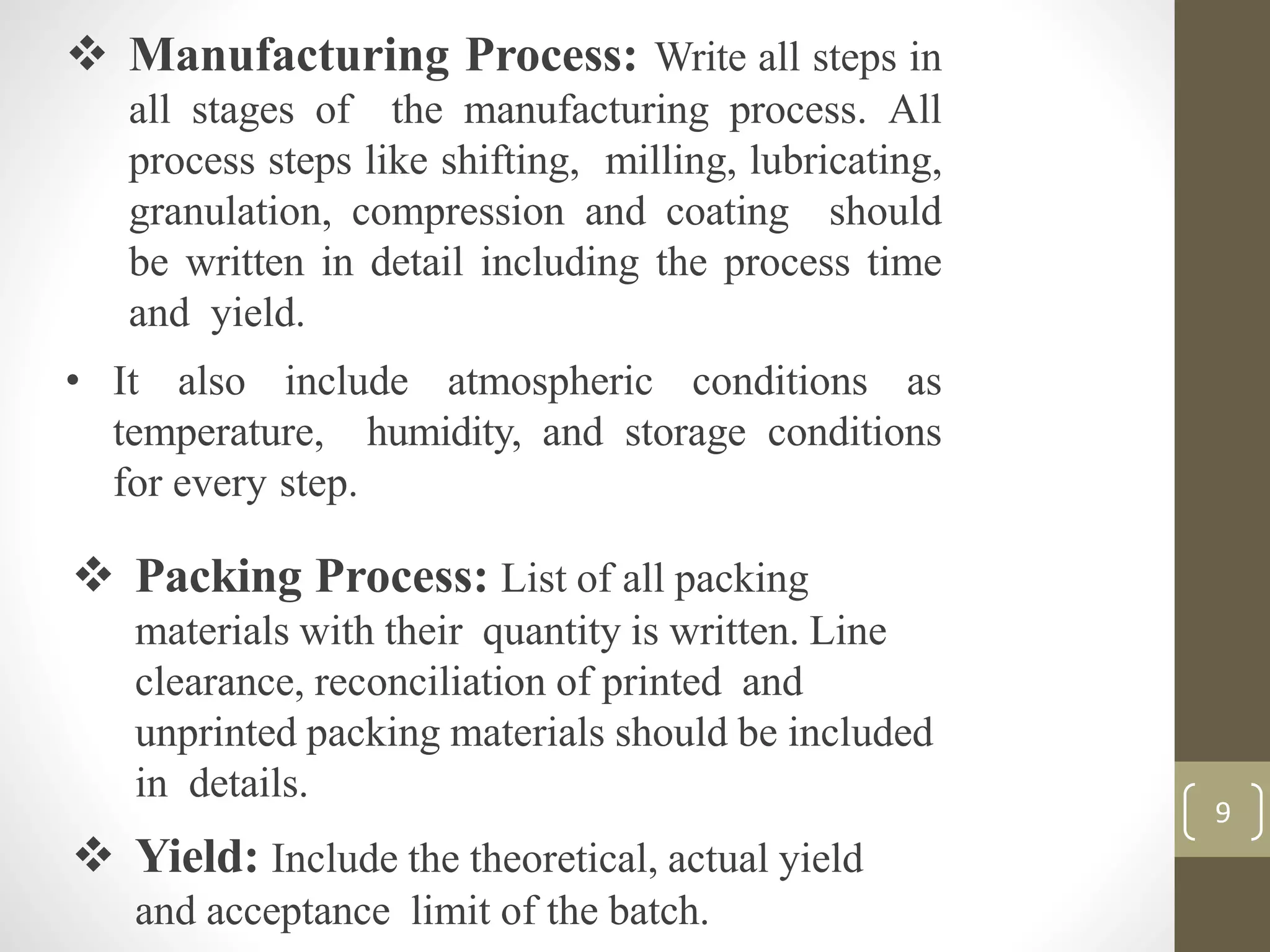 Documentation In Pharmaceutical Industry(Master Formula Record,DMF ...