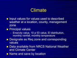Climate Inputs RUSLE2 slide set2.ppt