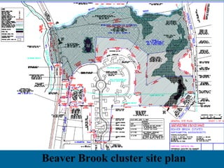 Beaver Brook cluster site plan

 