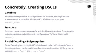 Intermediate HCL: Configuration Languages in HCL2 | PPT