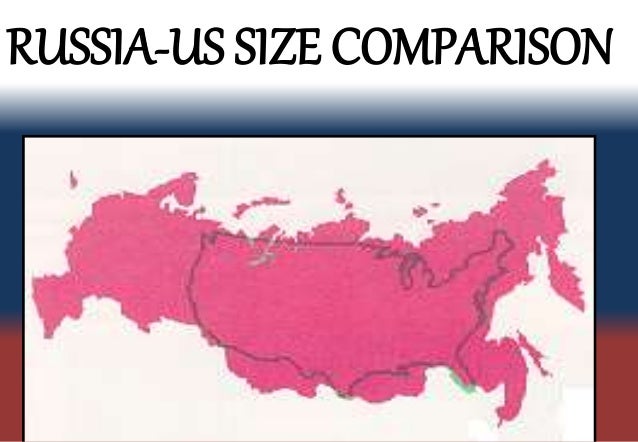 russia russia size compared to us