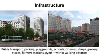 Dacha (Summer House)
20
Seasonal homes, are owned by the citizens, usually without regular
waterelectricitygas supply, are not used for permanent residence, are
visited during summer or weekends
 