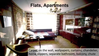 21
Typical Russian City Residential Area
Saint-PetersburgMoscow
One of the most famous Russian movies “The Irony of Fate” is about the guy
who got drunk on New Year’s eve, accidently took the wrong flight and ended
up in another city, but did not notice the difference
 