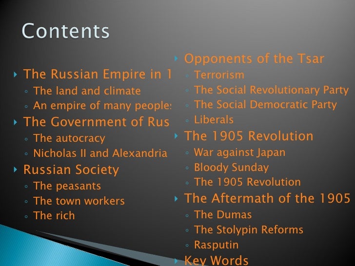 opponents of tsar The strength of the tsar • they drove opposition underground and this made it hard to catch opponents whilst they had little control over exiles such as lenin. opponents of tsar The strength of the tsar • they drove opposition underground and this made it hard to catch opponents whilst they had little control over exiles such as lenin.
