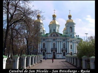 Catedral de San Nicolás - San Petesburgo - Rusia 