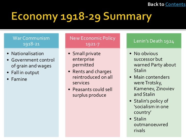 Russia 1917 41 revision notes