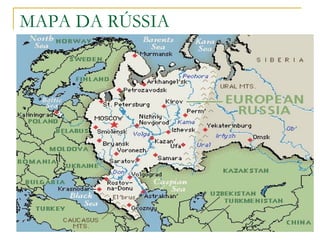 MAPA DA RÚSSIA 