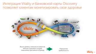 Francis Bakos, Vitality - FinTech Russia