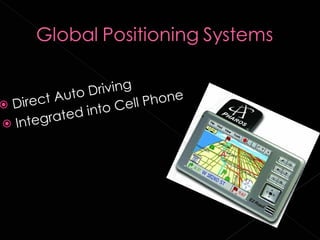 Driving
     rec t Au t o          Phone
 Di
            ted in to Cell
 Integra
 