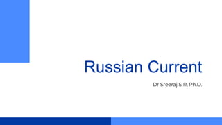 Russian Current
Dr Sreeraj S R, Ph.D.
 