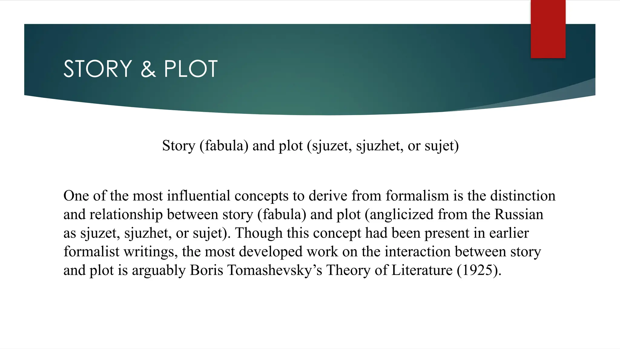 Russian Formalism prepared by Dr. Ilyas Babar Awan | PPTX