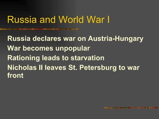 no political party system to check the Tsar's power  