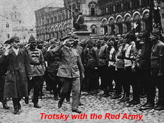 Trotsky with the Red Army
 