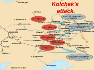 Kolchak’s
attack.
 