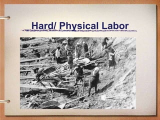 Hard/ Physical Labor 