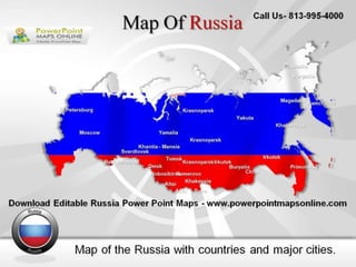 Russia Powerpoint Background Maps