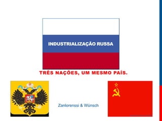 Industrialização Russa Três nações, um mesmo país. Zanlorenssi & Wünsch 