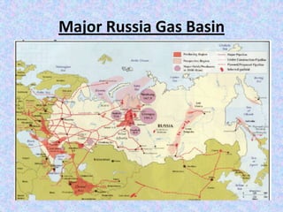 Major Russia Gas Basin
 
