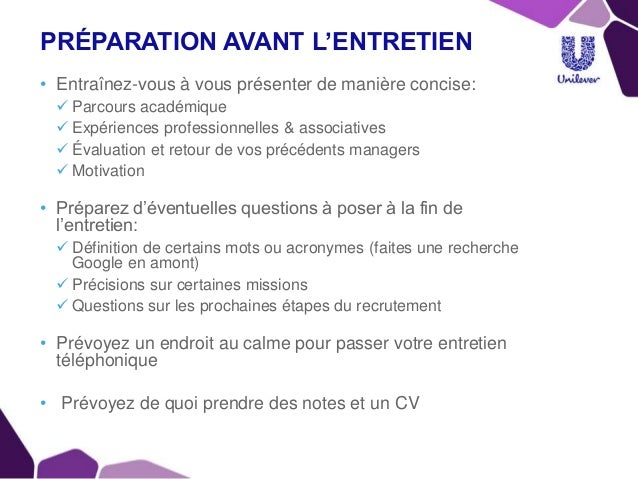 Telecharger Entretien De Stage Questions Et Reponses Pdf