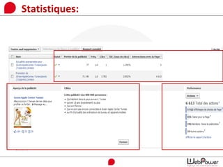 Statistiques:
 