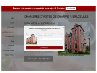 Récupérez un max de contacts
 