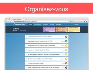 Organisez-vous
 