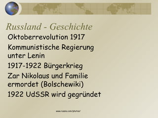 Russlands bedeutende Städte Moskau www.galenfrysinger.com