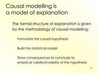 Russo Silf07 Explaining Causal Modelling | PPS