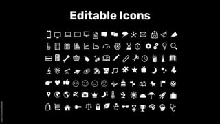 Editable Icons
 