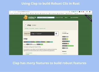 Writing Rust Command Line Applications | PDF
