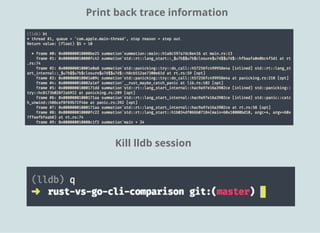 Writing Rust Command Line Applications | PDF