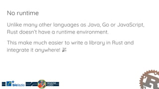 An introduction to Rust: the modern programming language to develop ...