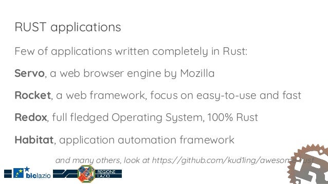 rust programming language we to mainstream rust programming language we to mainstream