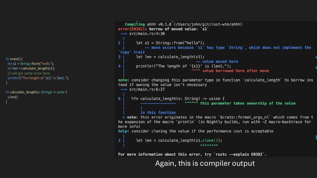 Introduction to Rust - Waterford Tech Meetup 2025 | PPT