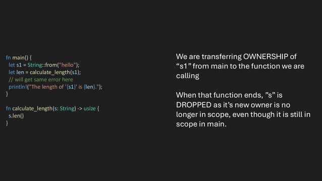 Introduction to Rust - Waterford Tech Meetup 2025 | PPT