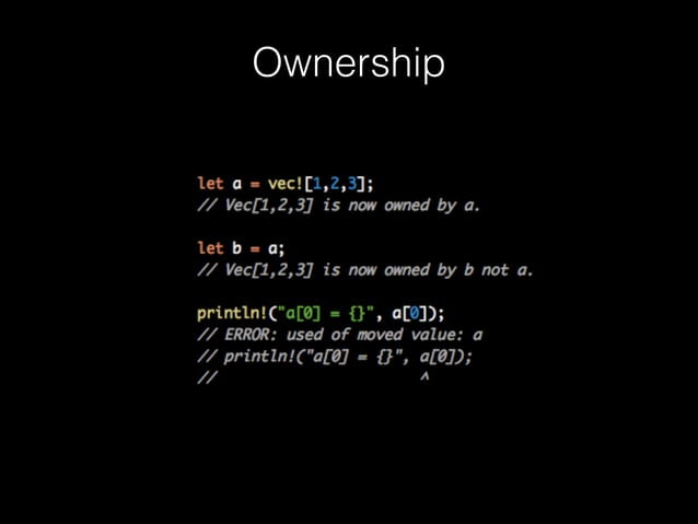 Rust system programming language | PPT