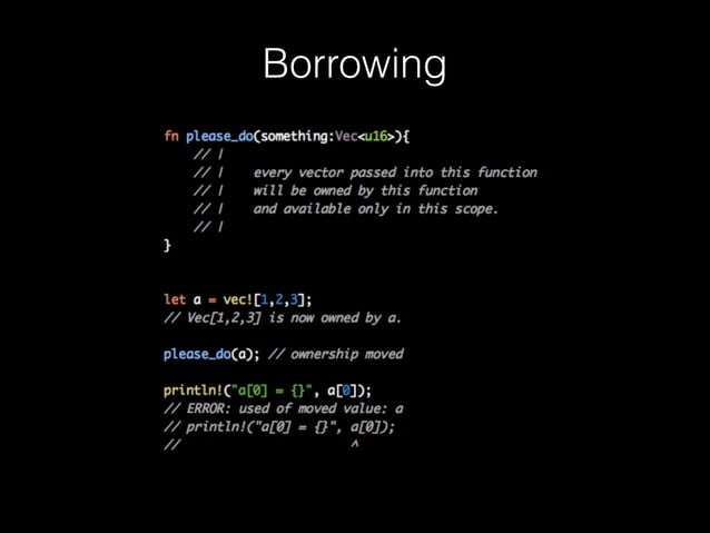 Rust system programming language | PPT