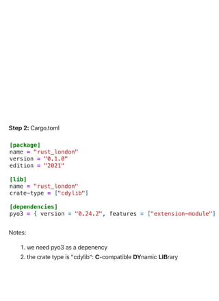 Rustifying a Python package in 2025 with pyo3 and maturin | PDF