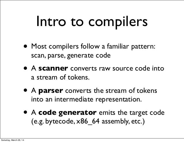 A(n abridged) tour of the Rust compiler [PDX-Rust March 2014]