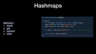 Advanced Rust Programming: Collections, Iterators, Traits, and ...