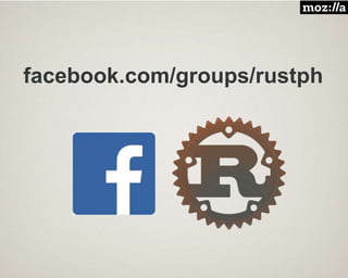 facebook.com/groups/rustph
 