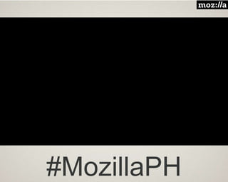 #MozillaPH
 