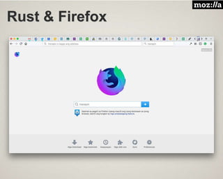Rust & Firefox
 