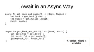 Rust With async / .await | PDF