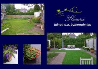 Rustige functionele tuin  situatie voor en na tuinontwerp en tuinaanleg--tuin waalre- florera.nl
