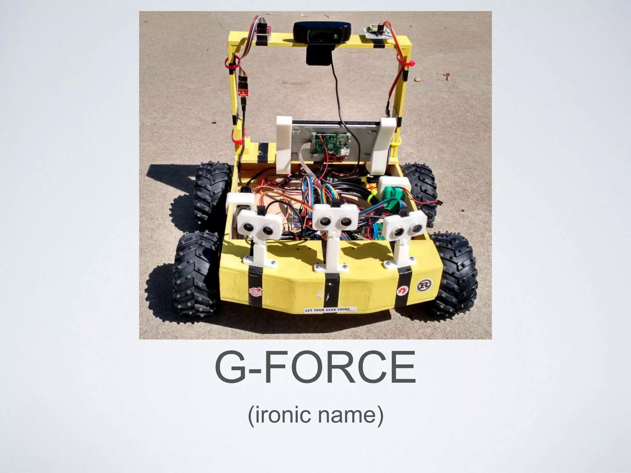G-FORCE
(ironic name)
 