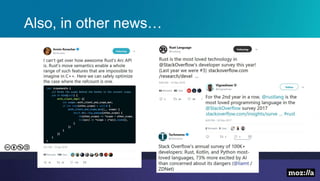 Also, in other news…
 